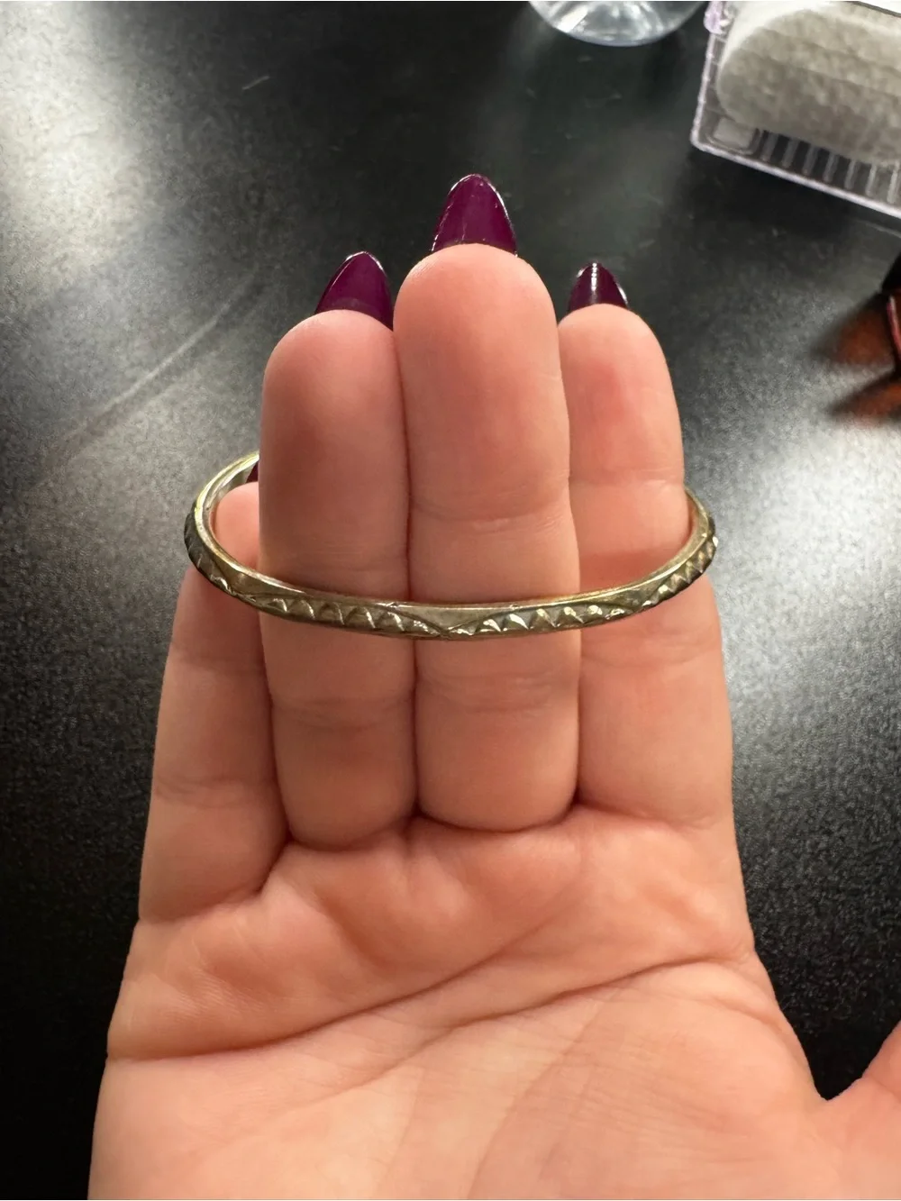 Native Made Sterling Silver Cuff